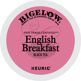 Bigelow® English Breakfast Tea Hot Tea - Black Kosher / Fair Trade Caffeinated K-Cups