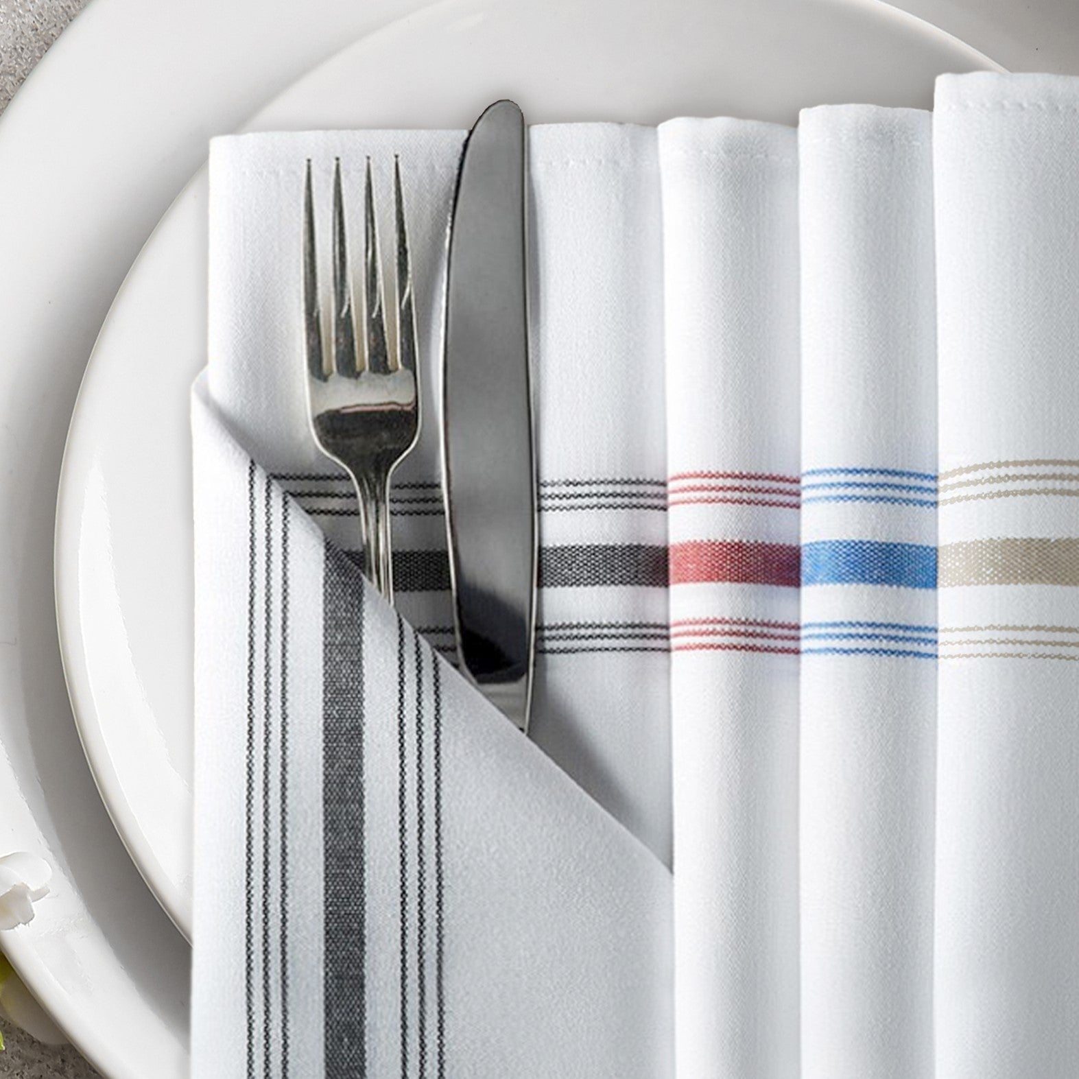 Bistro Napkin 100% Spun 2 Ply MJS Polyester