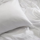 Duvet Cover T320 100% ELS Cotton, 5mm Stripe Sateen