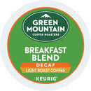 Green Mountain Coffee Roasters® Breakfast Blend Decaf Light Roast Kosher De-Caffeinated K-Cups