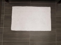 Bath Rug 21"x34" 1700gsm 100% Cotton Tufted Bath Rug w Frame Design