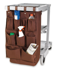 9 Pocket Caddy Bag, Brown