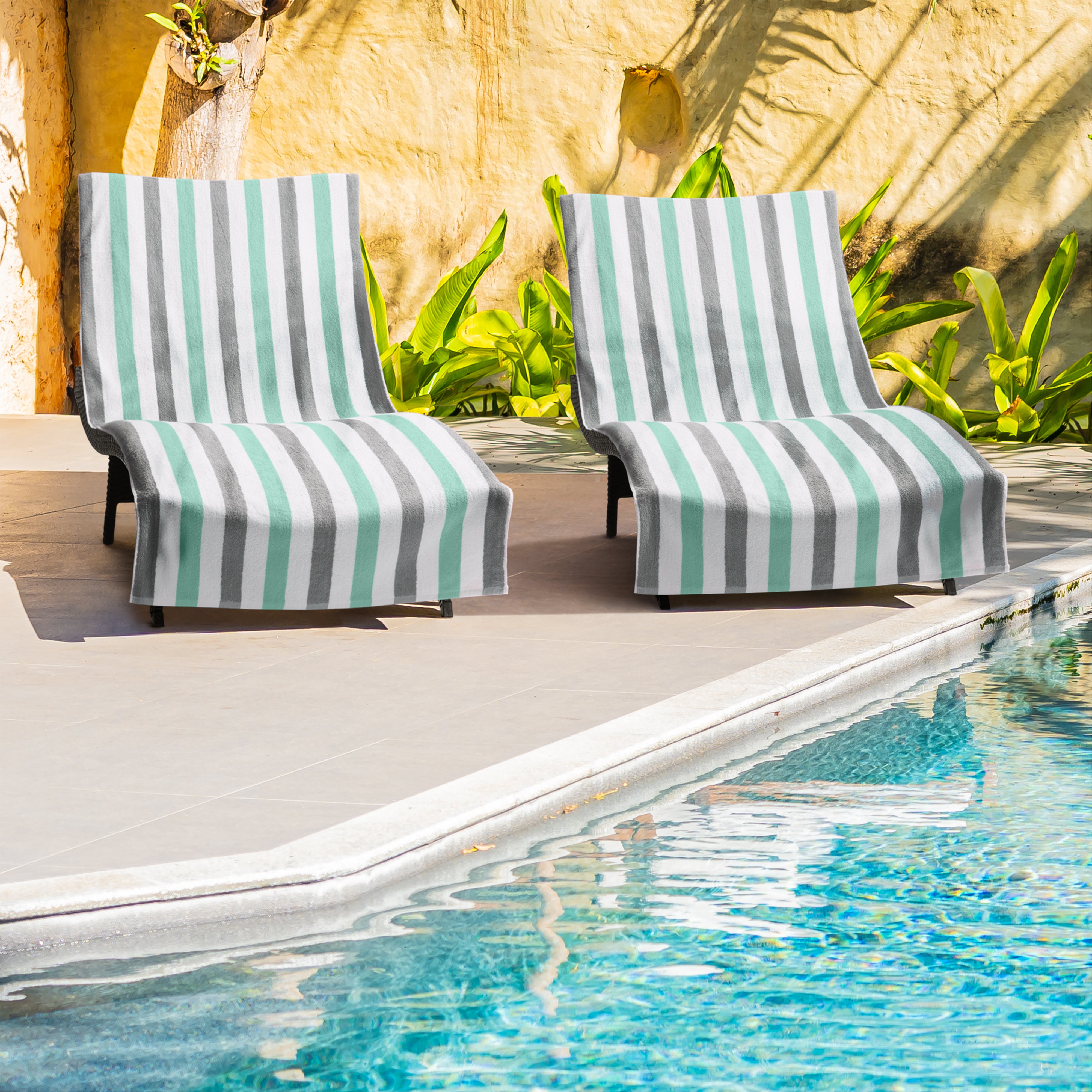Cabo Cabana 30"x70" 100% 20/D Ringspun Cotton Towels