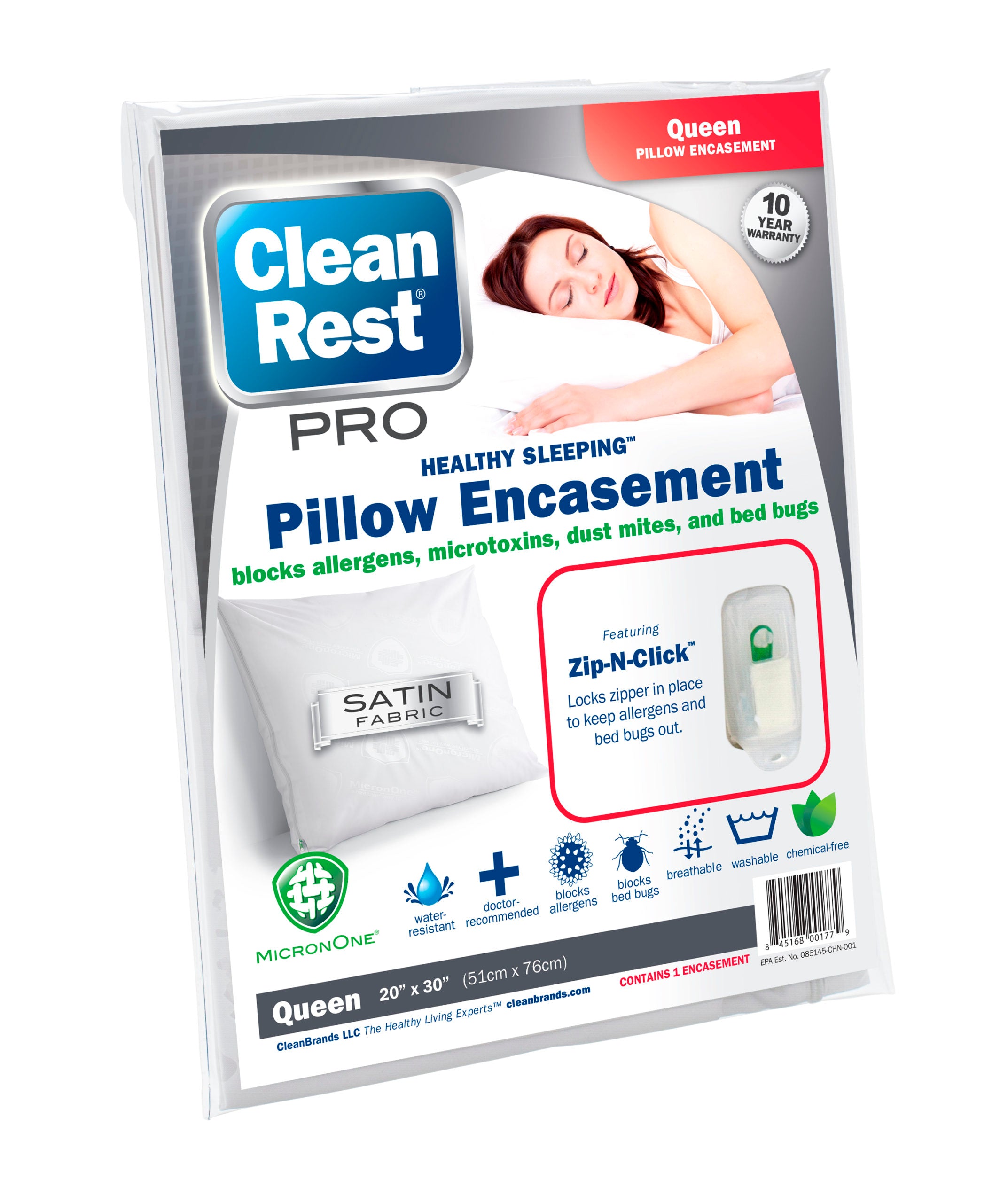 Pro Max Antimicrobial Pillow Protector