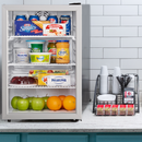 Compact Refrigerator 2.6 cu. ft. Glass Front