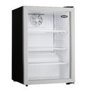 Compact Refrigerator 2.6 cu. ft. Glass Front