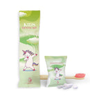 Custom Kid's Dental Kits with Toothpaste Tablets, Made in Italy