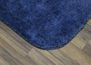Deco Plush Bath Rug, heavy weight 100% plush nylon (28oz face weight). Washable latex backing. Bound on all sides. Made in the U.S.