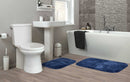 Deco Plush Bath Rug, heavy weight 100% plush nylon (28oz face weight). Washable latex backing. Bound on all sides. Made in the U.S.