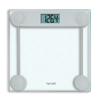 Digital Bathroom Scale with Metal Accents