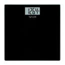 Digital Glass Bathroom Scale with Black Finish