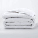 Ecoluxe Down-Alternative, Medium Weight, 6" Quilted Sewn-Through Boxstitch, Microfiber Shell, Knife Edge