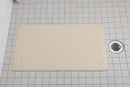 Rubber Bath Mat, Non-Slip, Ecru