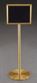 Floor Standing Insta-Change Sign Frames 14" x 11" 25 lbs,