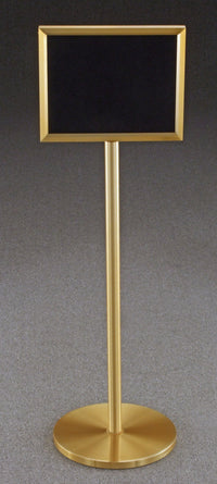 Floor Standing Insta-Change Sign Frames 14" x 11" 25 lbs,