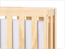 Full-Size Travel Sleeper® Solid Wood Folding Crib w/ Oversized Casters (Foam Mattress)