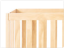 Full-Size Travel Sleeper® Solid Wood Folding Crib w/ Oversized Casters (Foam Mattress)