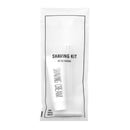 Generic Shave Kit - standard twin blade razor & 
generic shave cream in frosted sachet