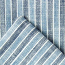 Gila Napkin 22"x23" 100% Cotton, Vat-Dyed, Blue & Navy Stripe