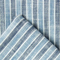 Gila Napkin 22"x23" 100% Cotton, Vat-Dyed, Blue & Navy Stripe