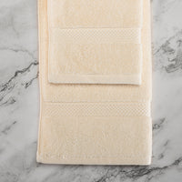 Grand Patrician 100% 3-Ply Ringspun Combed Cotton, Classic Dobby, Ecru