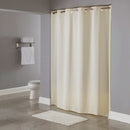8 Gauge Pin Dot 71"x74" Hookless® Shower Curtains, Beige
