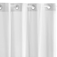 71"x74" Hookless® TPU Shower Curtains, Plain Weave