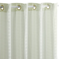 Litchfield 71"x74" Hookless® Fabric Shower Curtains, Beige