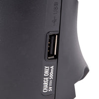 Clock Radio, 0.9 LED display USB Port, Snooze, AM/FM, PM Indicator, Alarm On Indicator