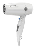 Sunbeam®, Compact Hand Held Dryer, 1875 Watts, Cool Shot, Folding Handle,   White