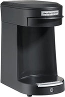 Coffeemaker, 1 Cup Pod, Auto Shut Off, Black