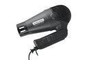 Hair Dryer 1875 Watt Dark Gray Retractable Cord Folding Handle Auto Shut Off