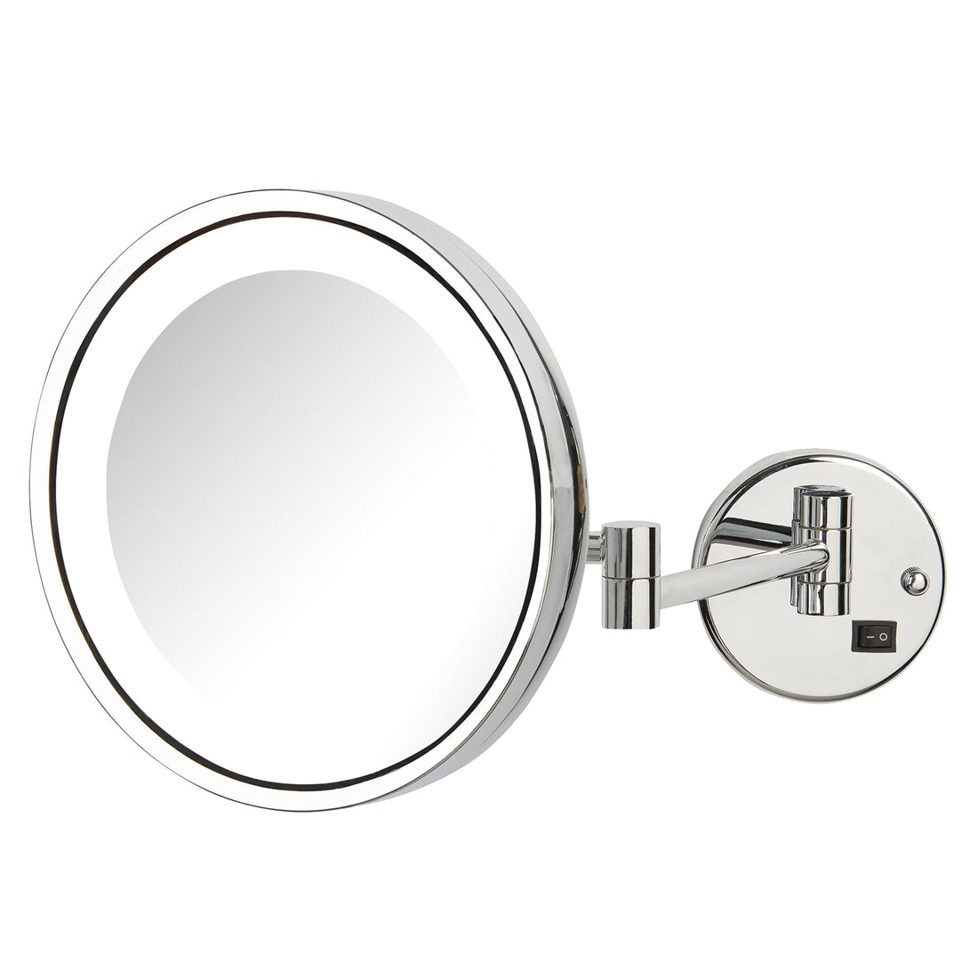 9.5", Bright LED’s, 5X Magnification, UL/cUL Listed, Chrome