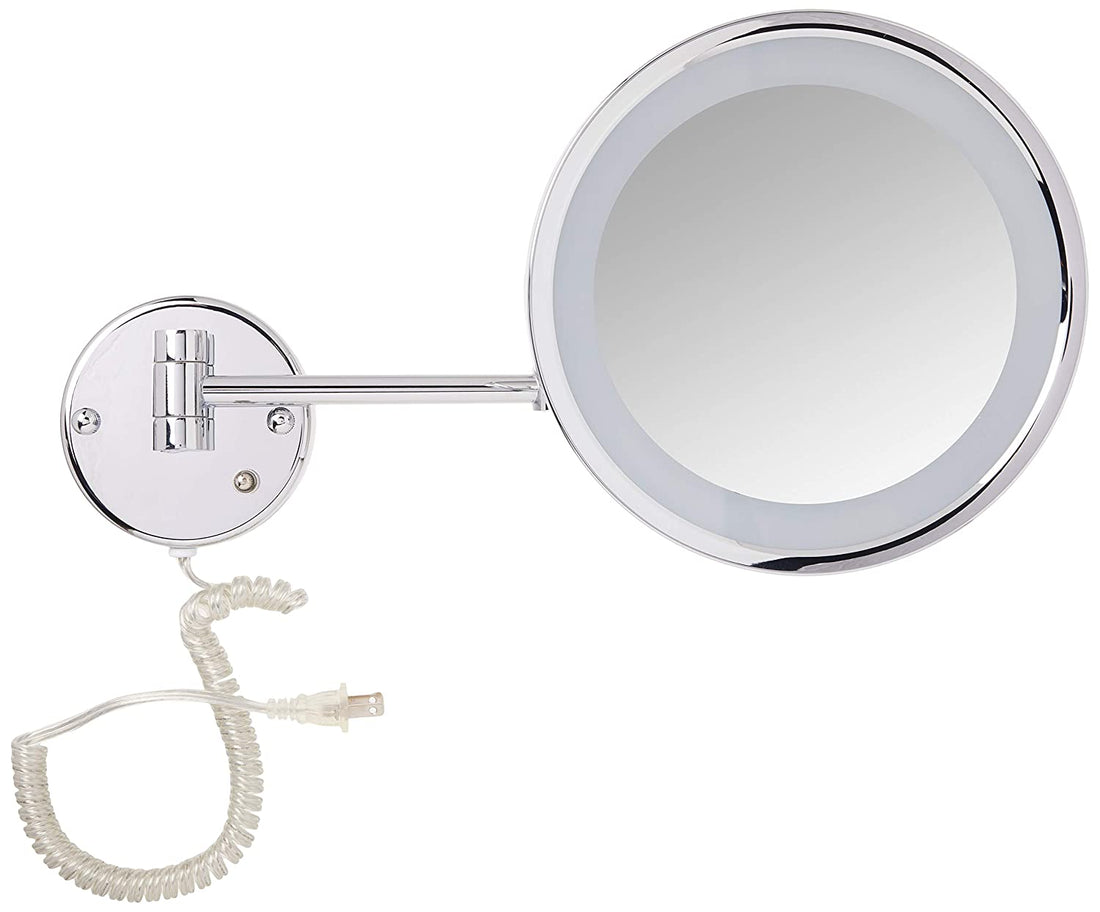 9.5", Bright LED’s, 5X Magnification, UL/cUL Listed, Chrome