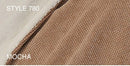 Corduroy Microfiber Shawl Bathrobe, Plush Lined