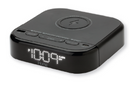 Pre-set Clock with Qi Wireless Charging, Dual USB Fast Charging, and Single Day Alarm