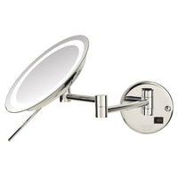 8.5” Diameter, 8X Magnification, Extends up to 15.5” from the Wall, UL/cUL Listed