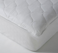 Comfort Choice Deluxe Fitted 12" Skirt, Poly/Cotton Top & Bottom - Quilted 5" Onion Pattern - 5 oz. Fill per sq. yd.