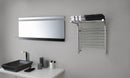 Jeeves Heated Towel Rack, Curved Shelf