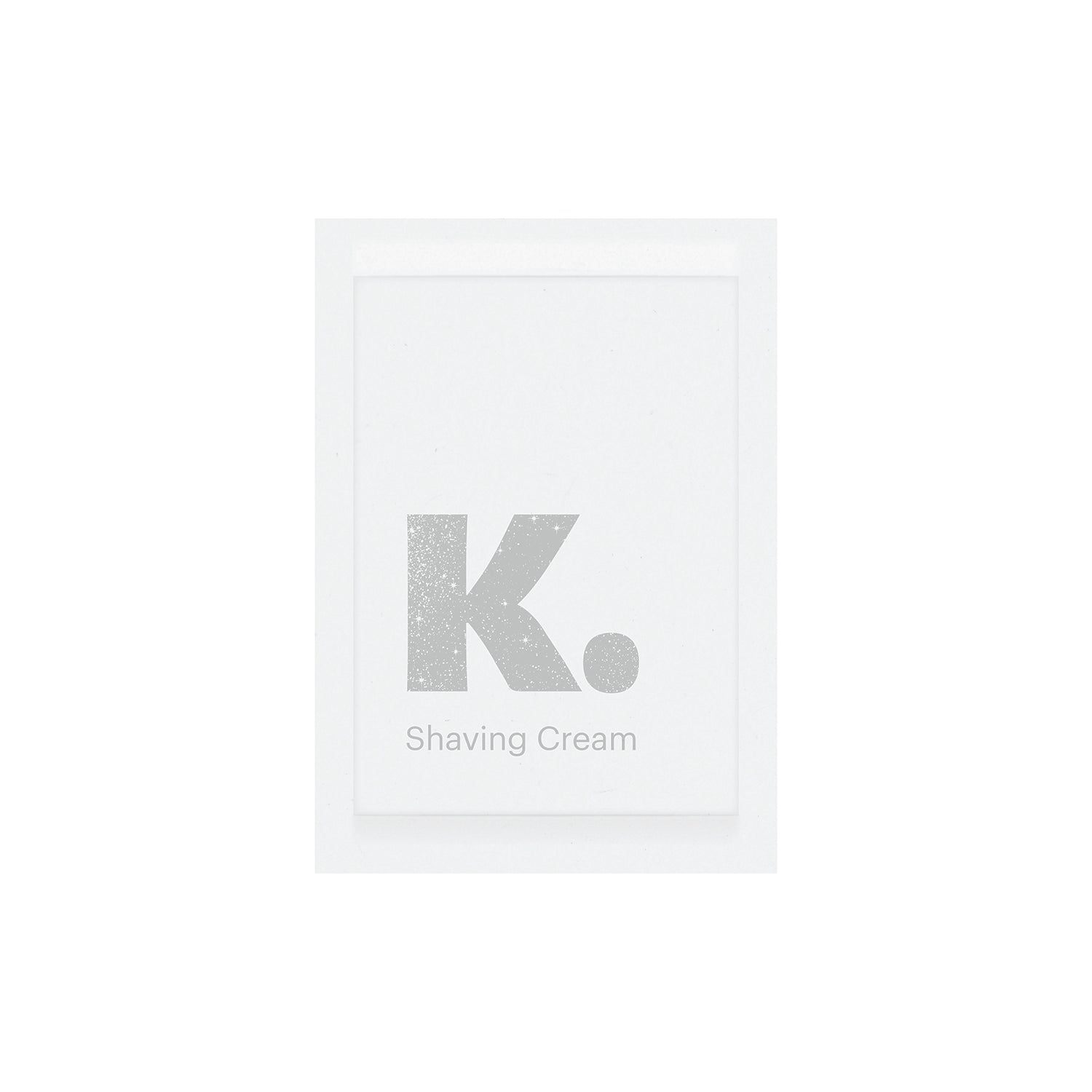 K Eco Sachet Shaving Cream