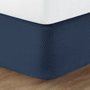 knit2fit™ Diamond Box Spring Cover, Bluestone