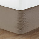 knit2fit™ Diamond Box Spring Cover, Pecan