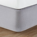 knit2fit™ Diamond Box Spring Cover, Smoke