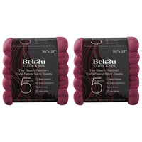 Coral Fleece 16"x27" Bleach-Safe Towels