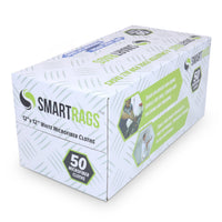 SmartRags Microfiber Cloth Box, 50 Pack