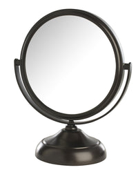 5.5" 5X-1X table Top Mirror, Height 7.5", Bronze