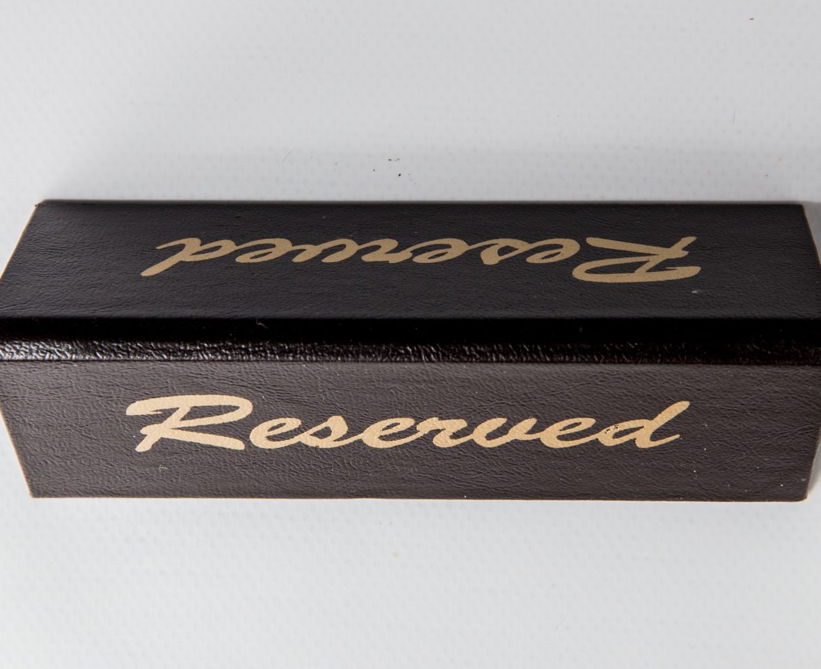 Premium Reserve Display, Faux Leather