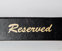 Premium Reserve Display, Faux Leather