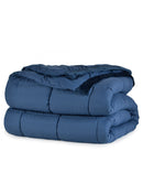 Down-Alternative Quilt, Mink Binding, Microfiber Shell, Light Weight