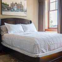 Ultra Touch Flex Down-Alternative Quilted Blanket, 6" Sewn-Through Box, Microfiber Shell, Medium Weight
